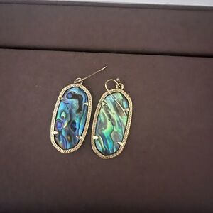 Kendra Scott Iridescent Abalone Earrings